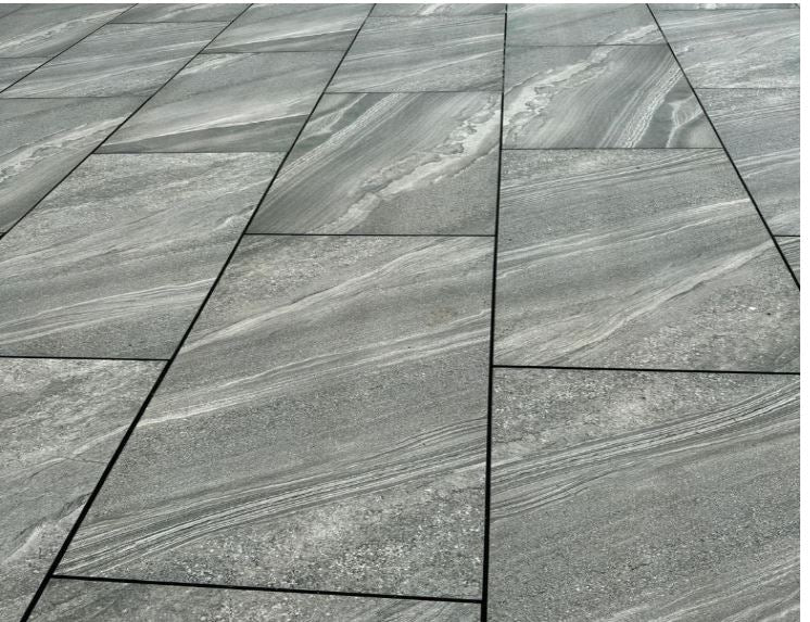 CROSSOVER GREY 90X60 ITALIAN PORCELAIN PAVING SLAB 90X60CM FULL PACK 19.44 SQUARE METER