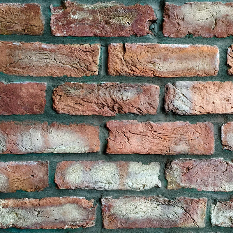 Red Clamp Brick Slips per 1/2 M2