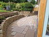 ANTIQUED AND TUMBLED RAJ GREEN HAND DRESSED CALIBRATED SANDSTONE 22MM PATIO-PROJECT-FULL-PACK-20M2