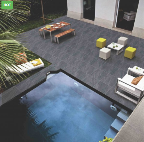 COUNTY ANTHRACITE PORCELAIN PAVING SLAB 90x60CM - FULL PACK - 21.6 SQUARE METERS