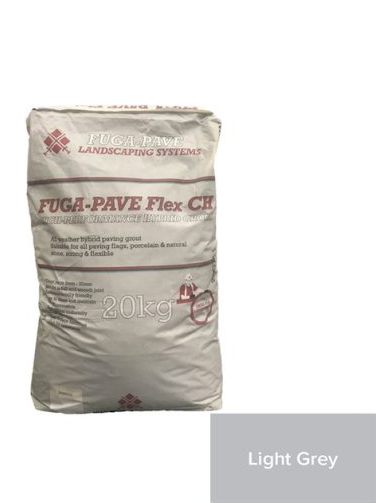 FUGA-PAVE Part C Cement Based Hybrid Paving Grout  Light Grey 20Kg