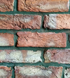 Red Clamp Brick Slips per 1/2 M2