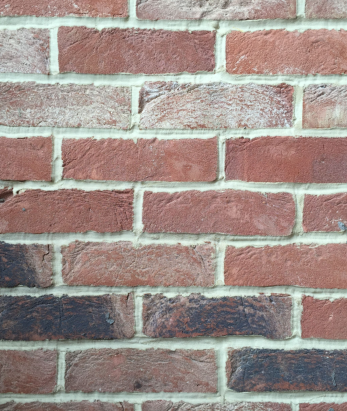 Victorian Antique Brick Slips per 1/2 M2